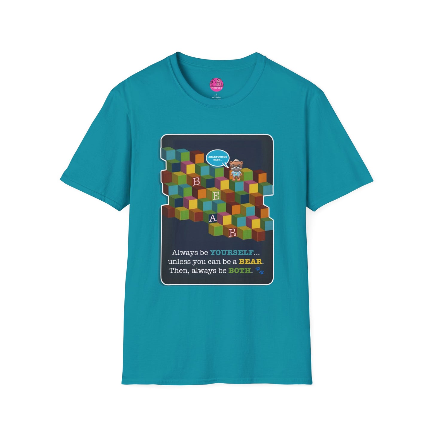 Bearfucious Geometric T-Shirt