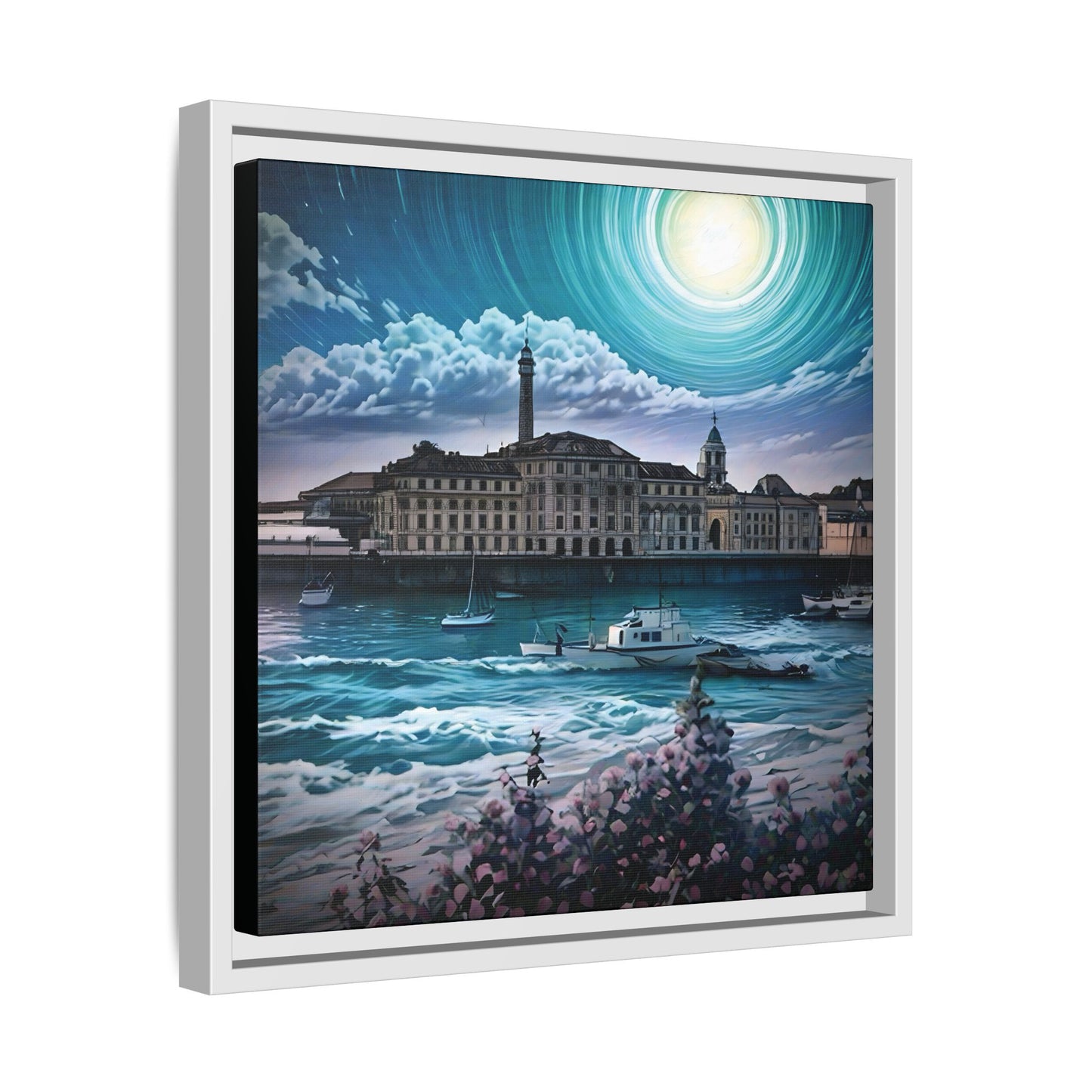 Tides of Time – Royal William Yard by Andrew McCarter - Canvas Print