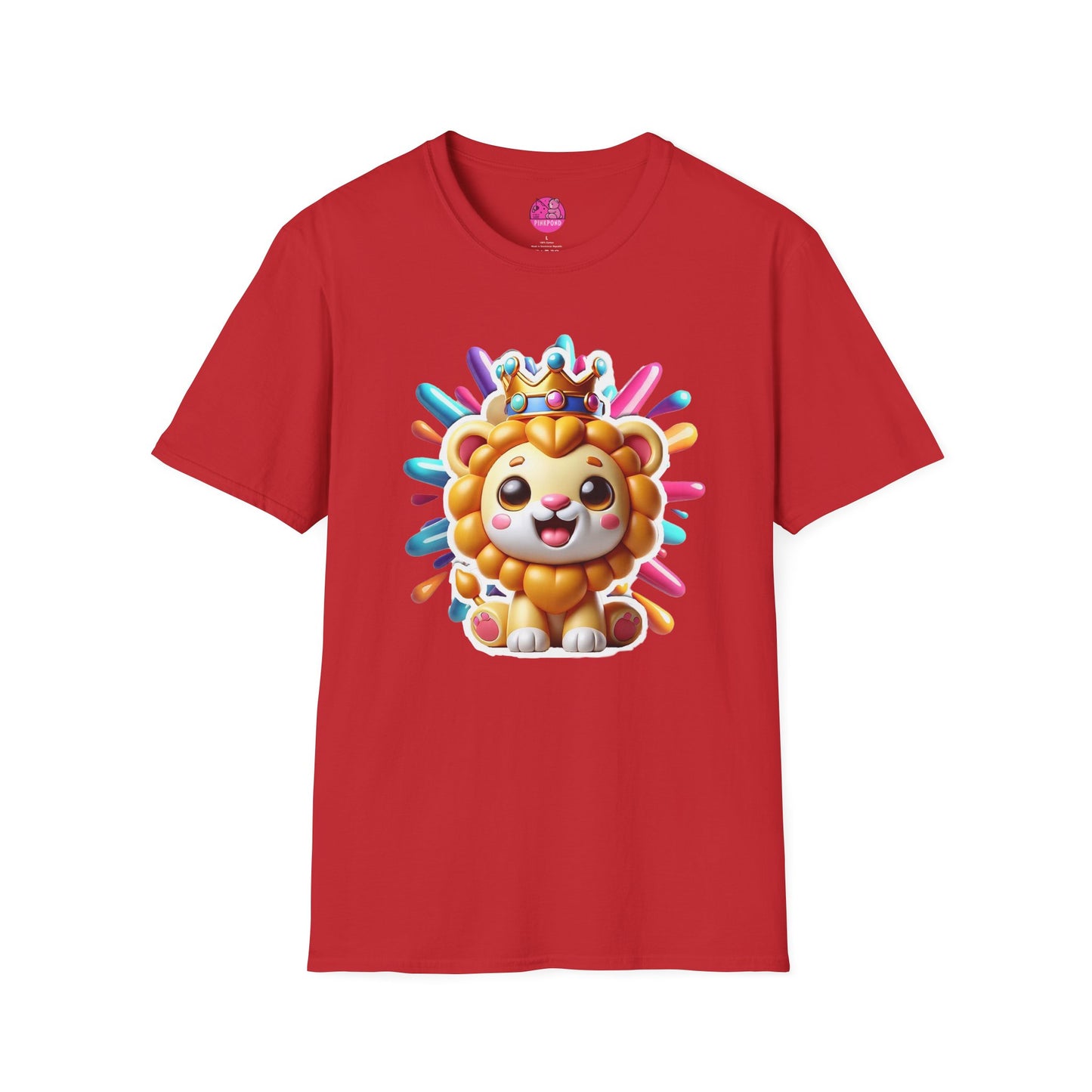 Leon the Lion King Unisex T-Shirt - Fun and Funky Jungle Tee