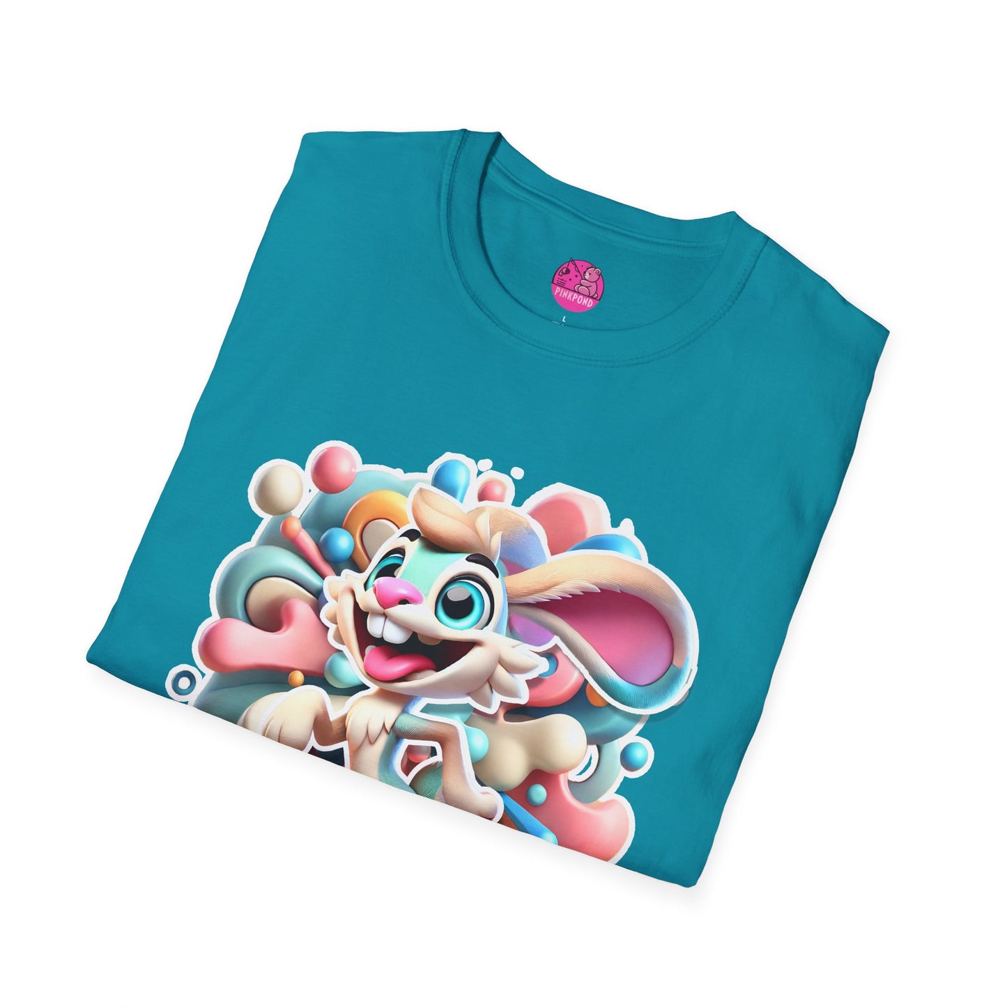 Jack the Jackalope T-Shirt – The Legendary Hopper! - Unisex Softstyle Tee