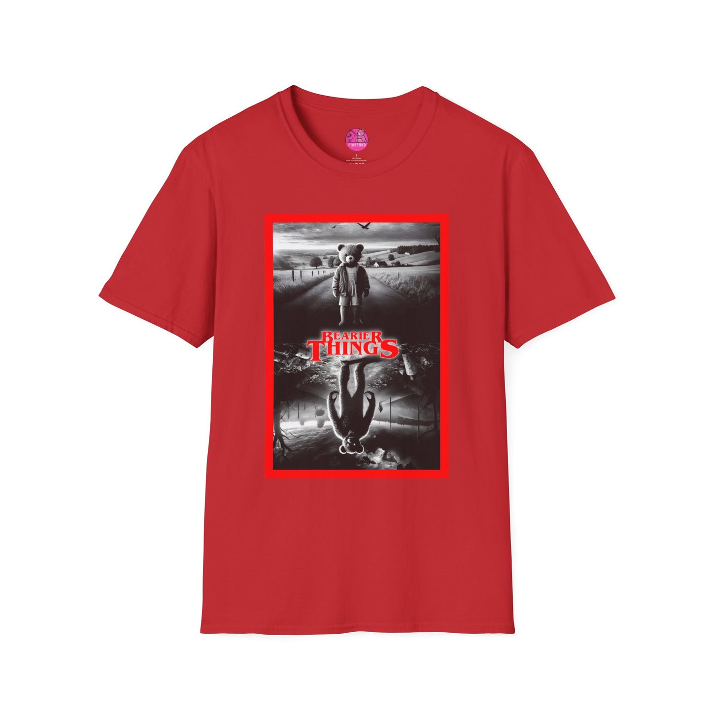 Bearier Things – Monochrome Horror T-Shirt