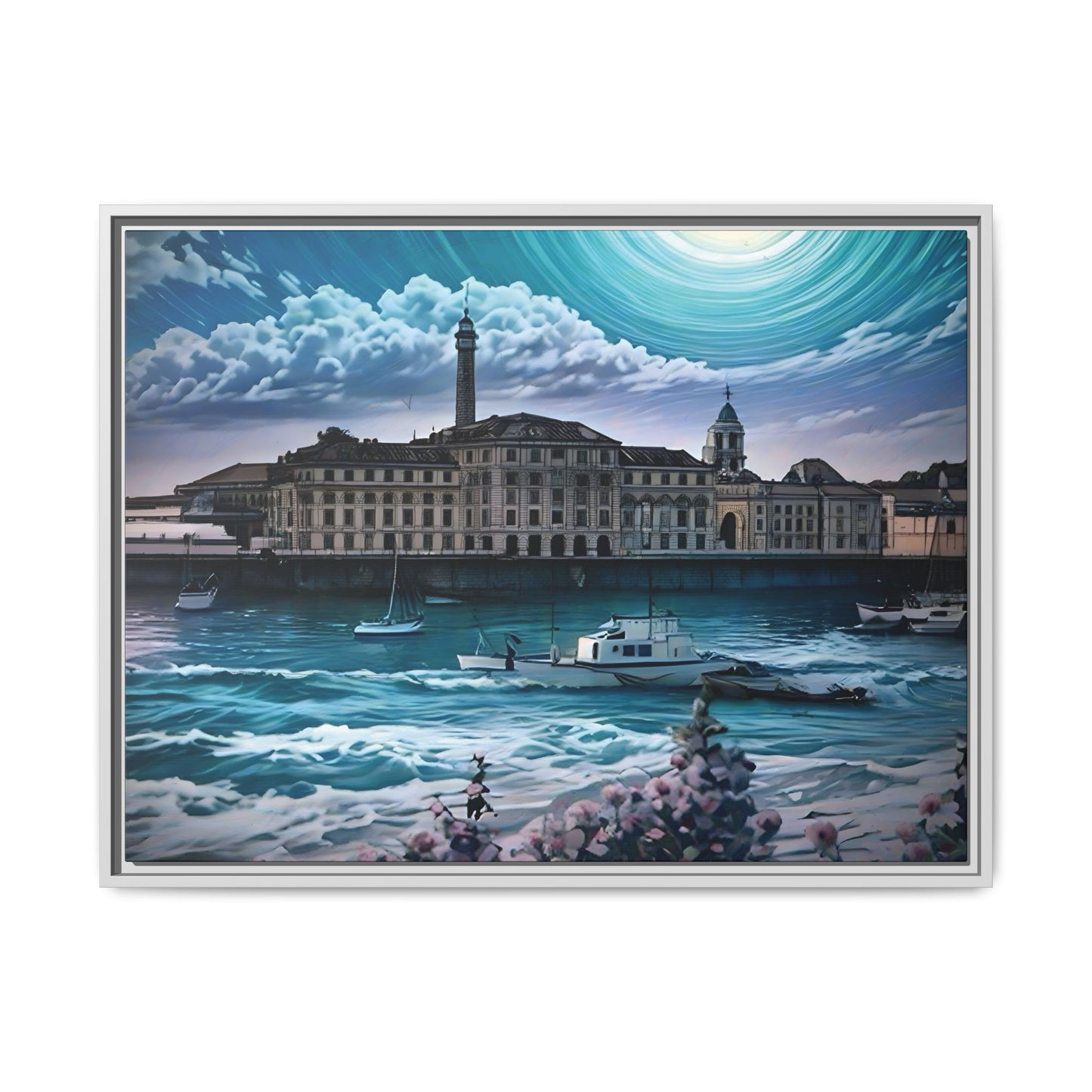 Tides of Time – Royal William Yard by Andrew McCarter - Canvas Print