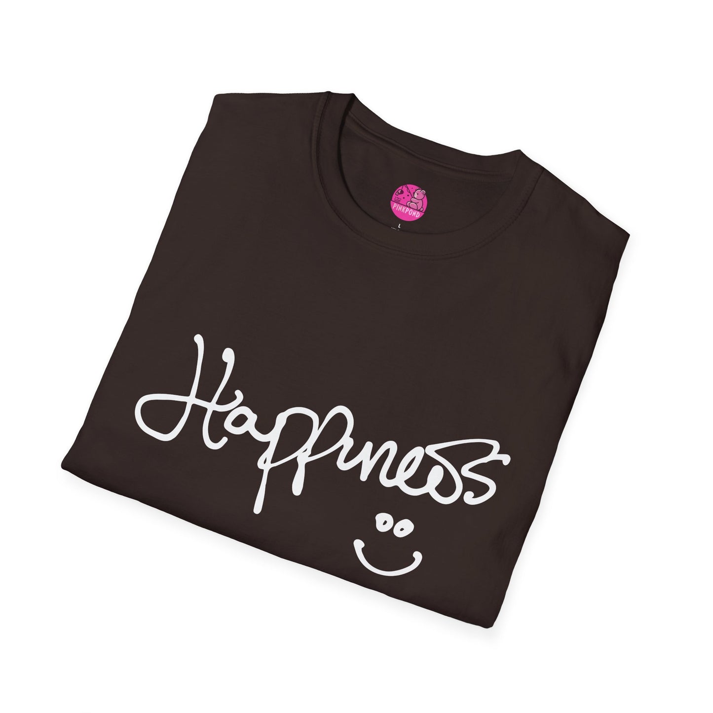 Happiness - Minimalist Positive Vibes T-Shirt