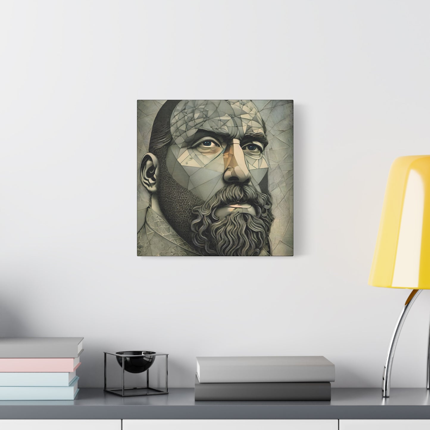 Fractured Peace -  Fine Art Print by Andrew McCarter adapted from a drawing by David Lake