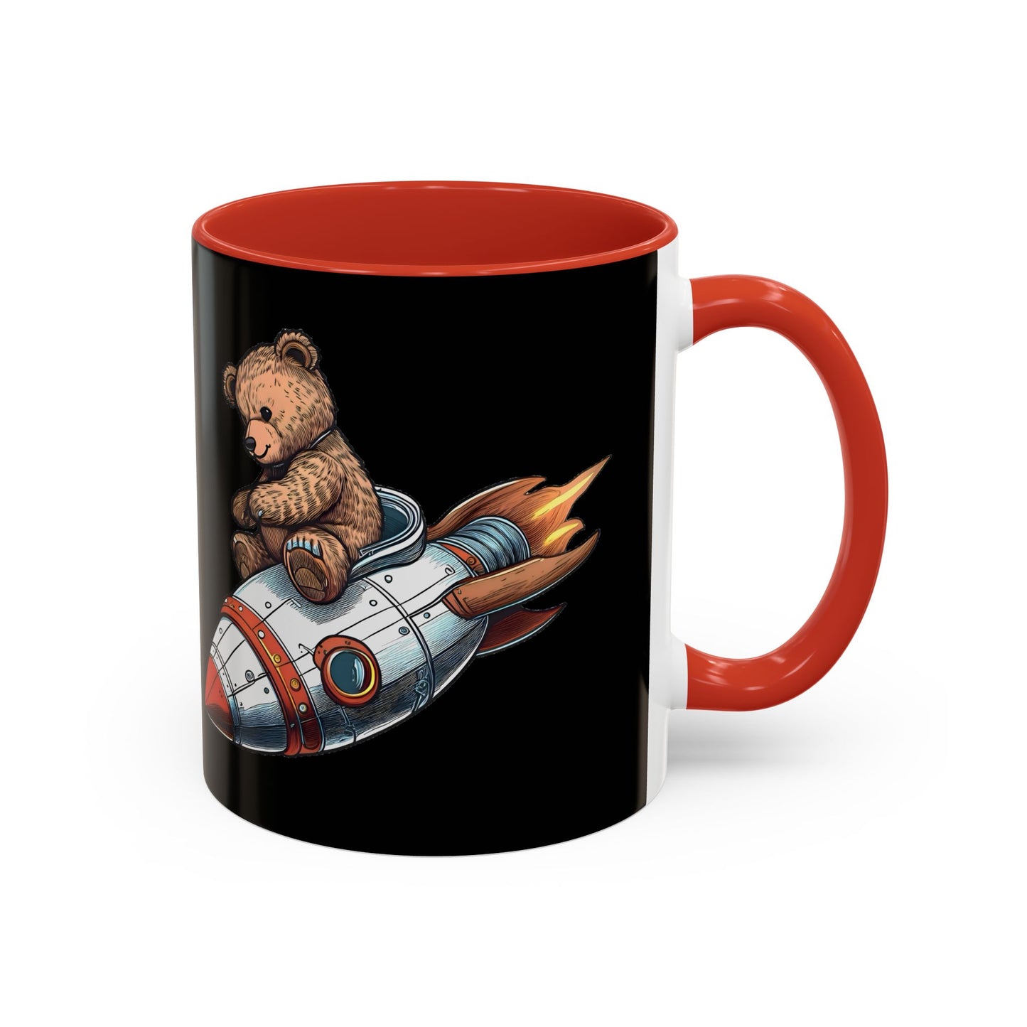 Rocket Bear Style 2 Mug - Adventure Coffee Cup for Space Lovers & Dreamers
