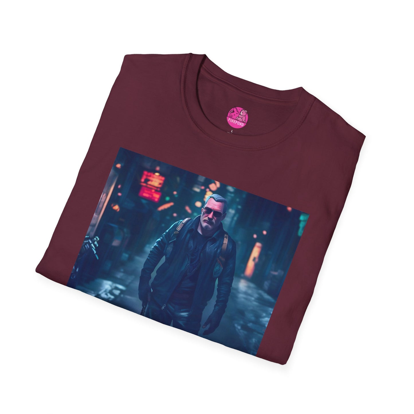 Midnight Stroll Graphic T-Shirt - Artwork by Andrew McCarter