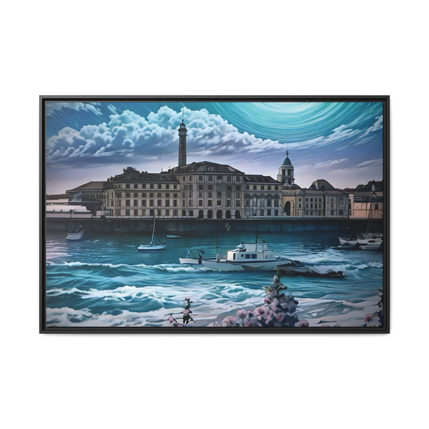 Tides of Time – Royal William Yard by Andrew McCarter - Canvas Print