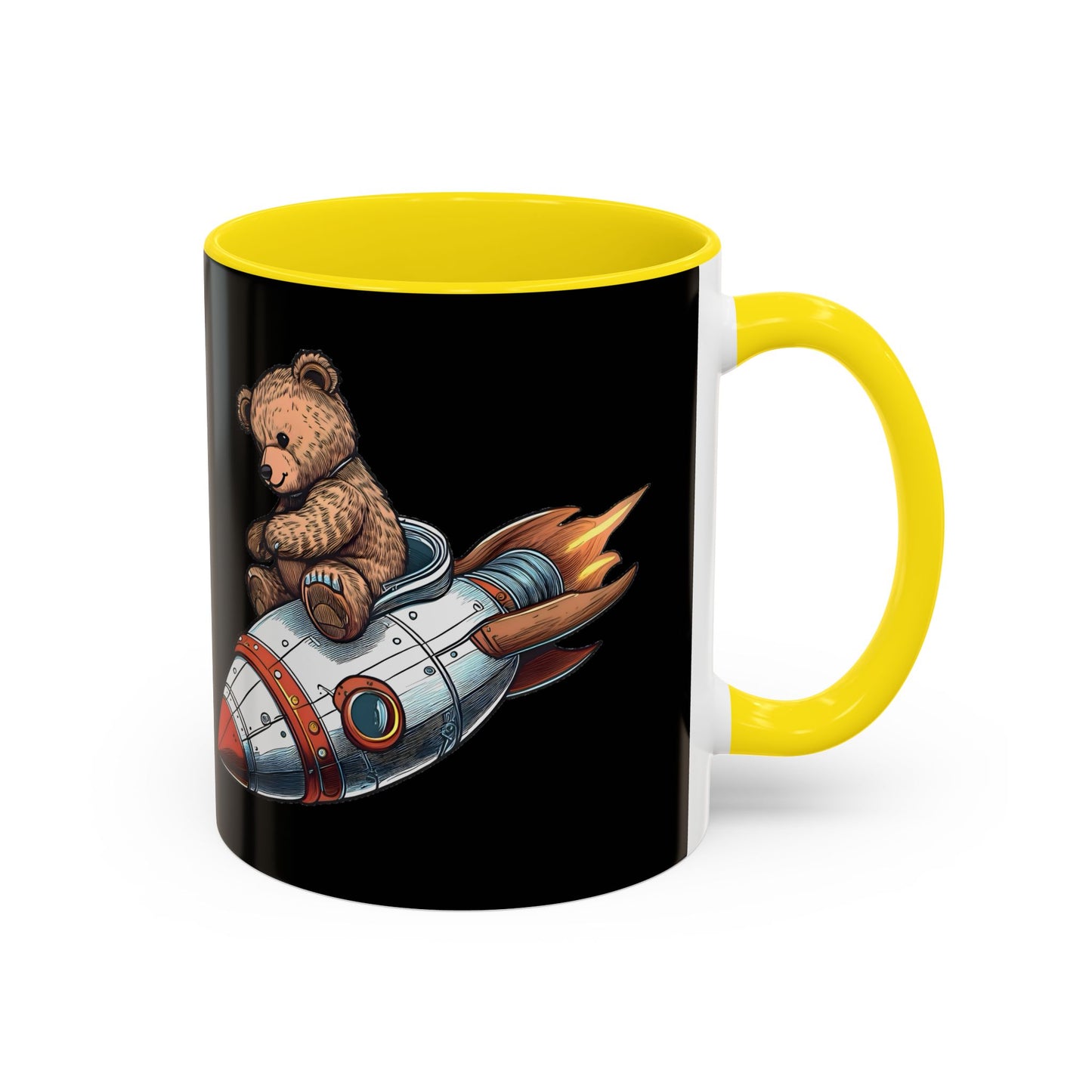 Rocket Bear Style 2 Mug - Adventure Coffee Cup for Space Lovers & Dreamers