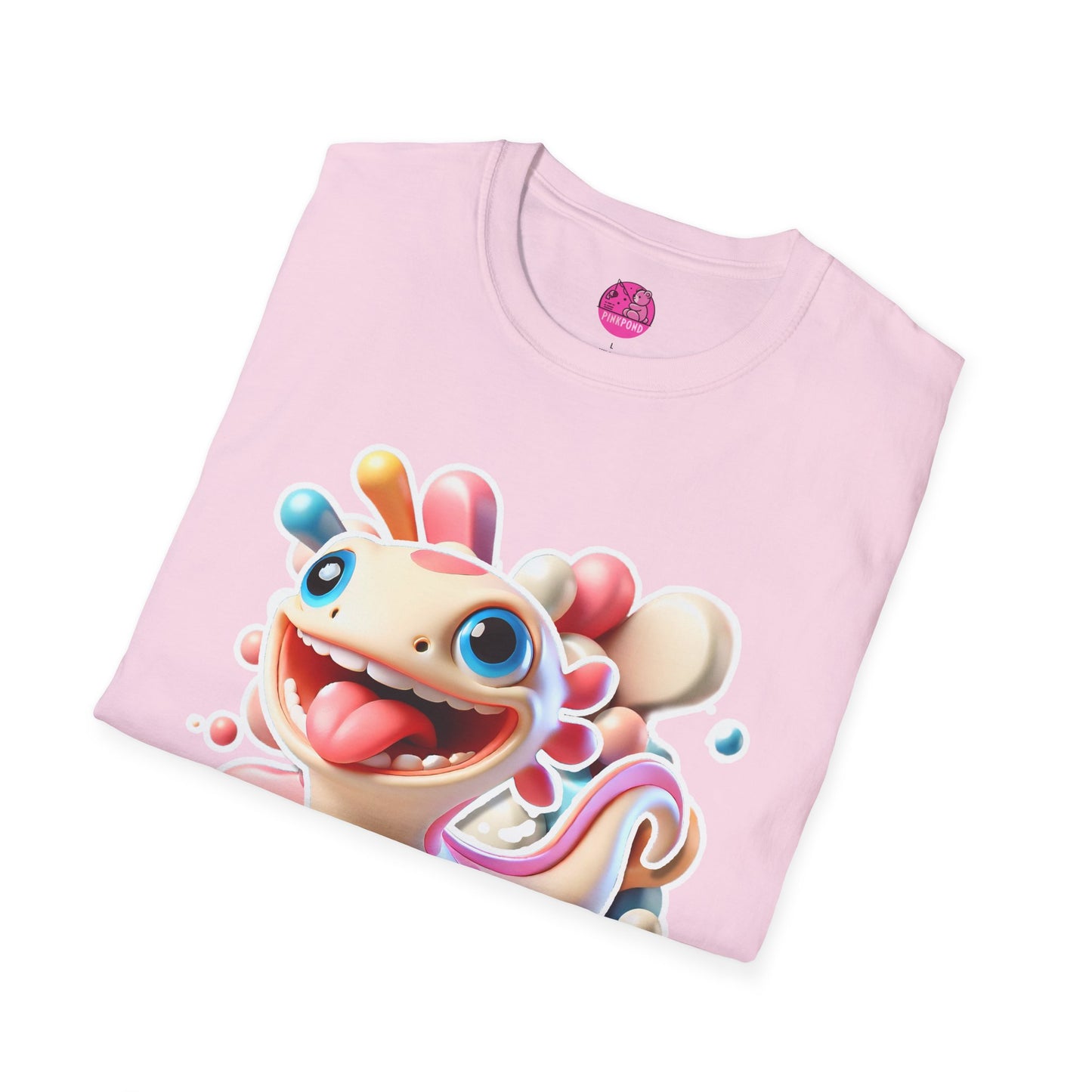 Gordon Gekko T-Shirt – The Lively Lizard with a Big Personality! - Unisex Softstyle Tee