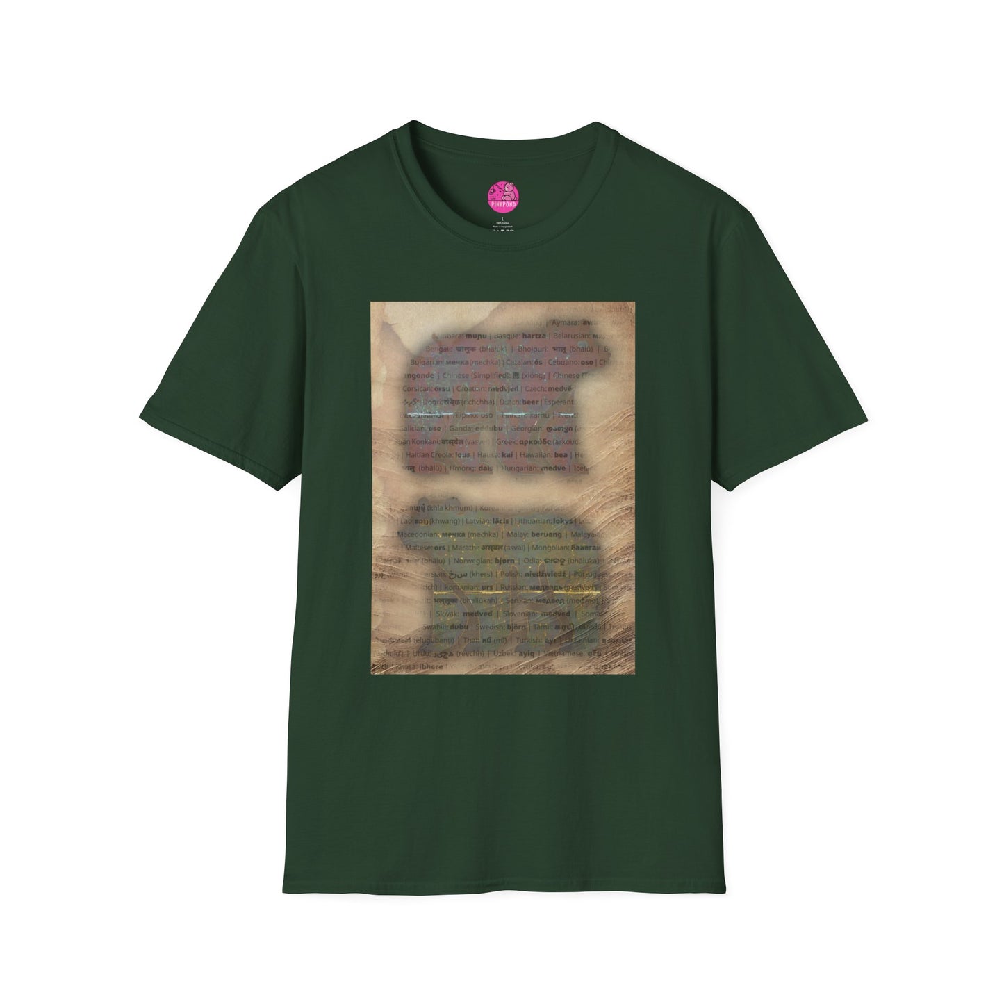 Language of Bears T-Shirt - Global Bears Design
