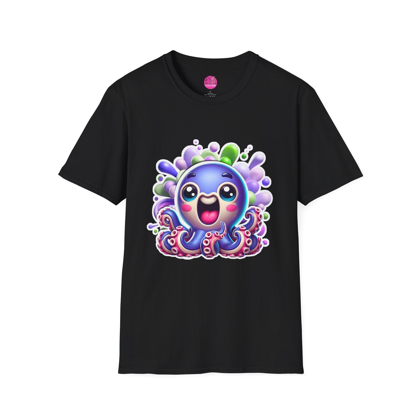 Olly the Octopus T-Shirt - Playful & Adorable Unisex Tee for Ocean Lovers