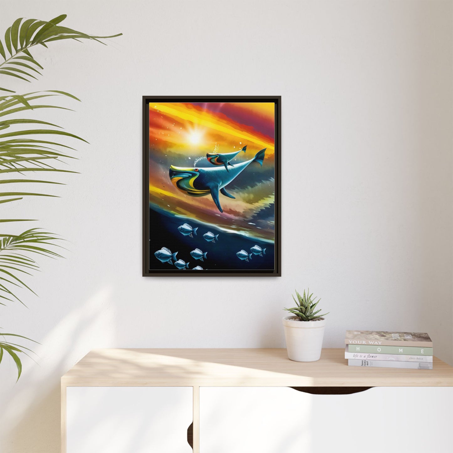 Celestial Whale by Andrew McCarter - Art Print