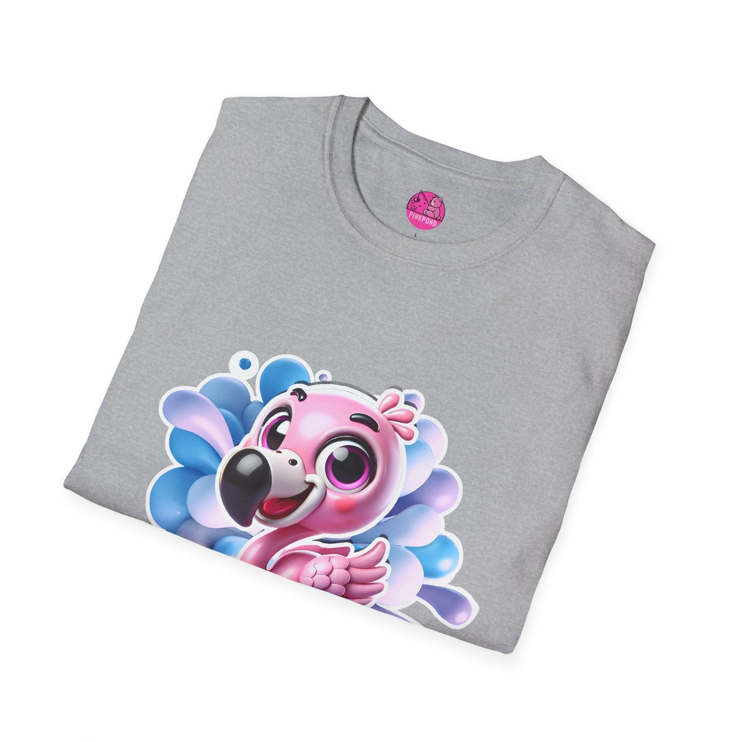 Fun and Colourful Fernando the Flamingo Unisex T-shirt