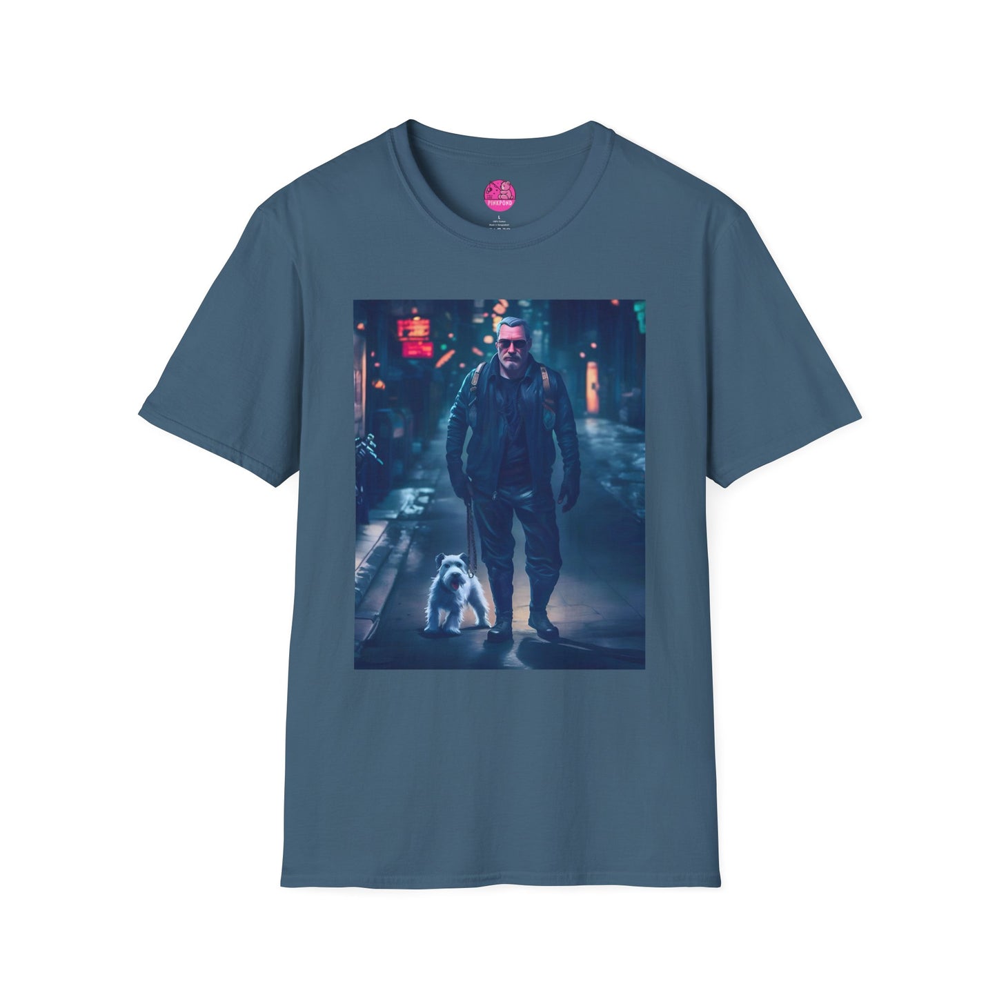 Midnight Stroll Graphic T-Shirt - Artwork by Andrew McCarter
