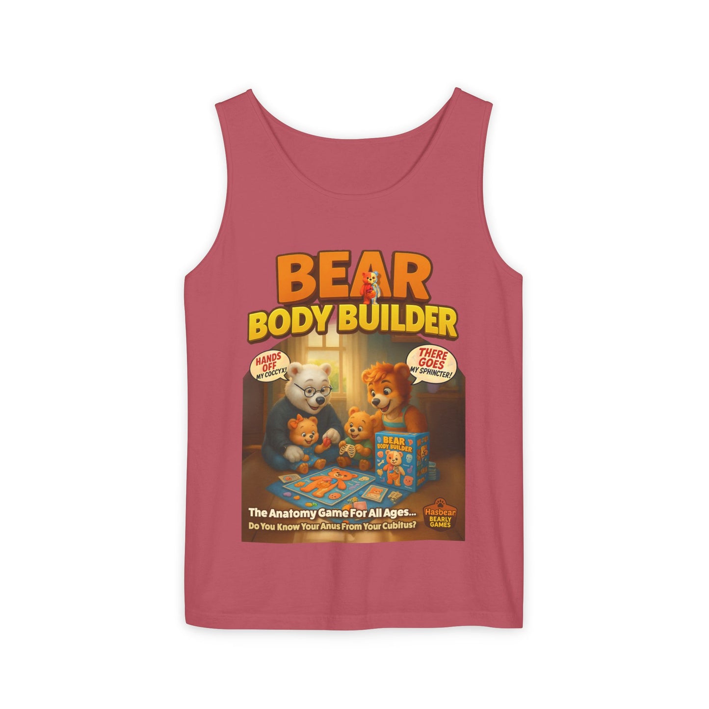 Bear Body Builder Parody Game Tank Top - Unisex