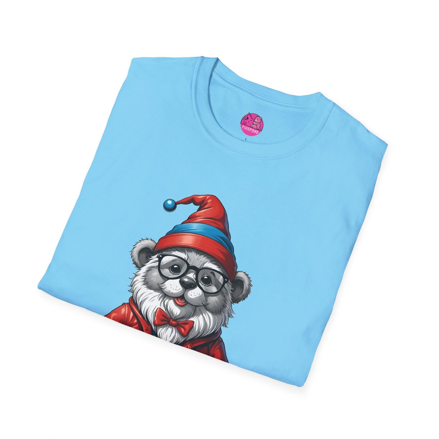 Bear Gnome Unisex T-Shirt - Fun Swiss Gnome Design for Bear Fans