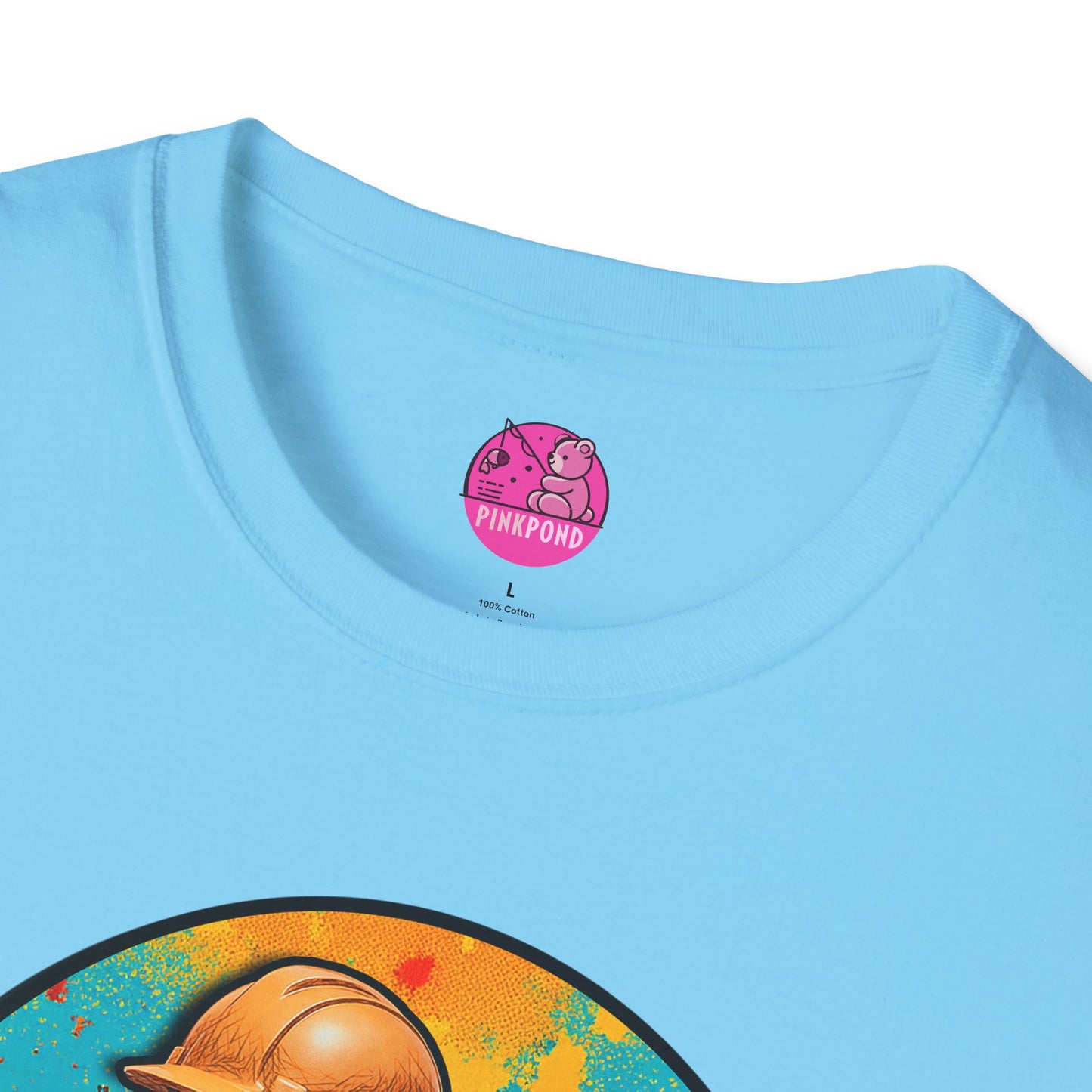 Graphic Tee Builder’s Bum Bear Unisex Softstyle T-Shirt
