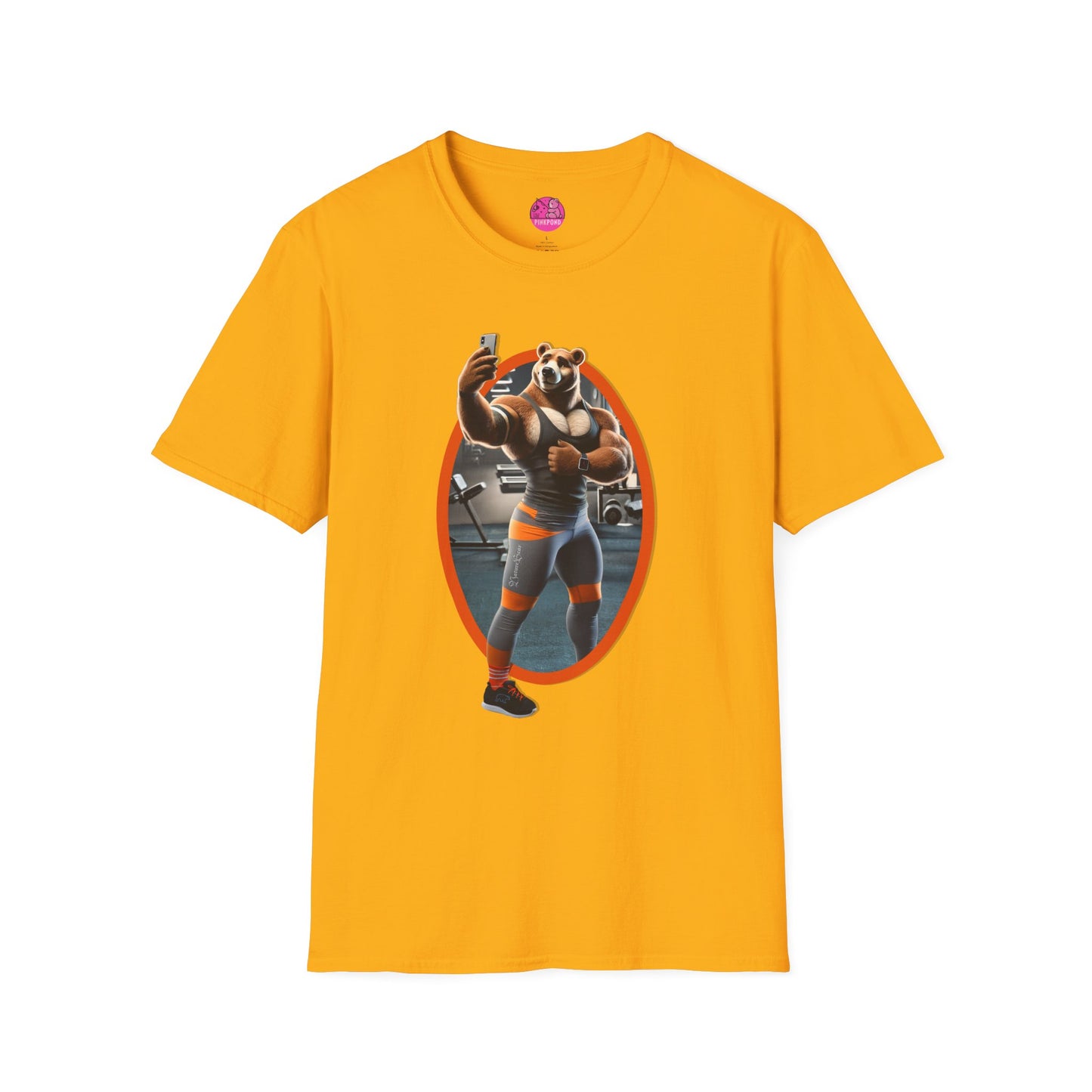 Lycra Gym Bear T-Shirt