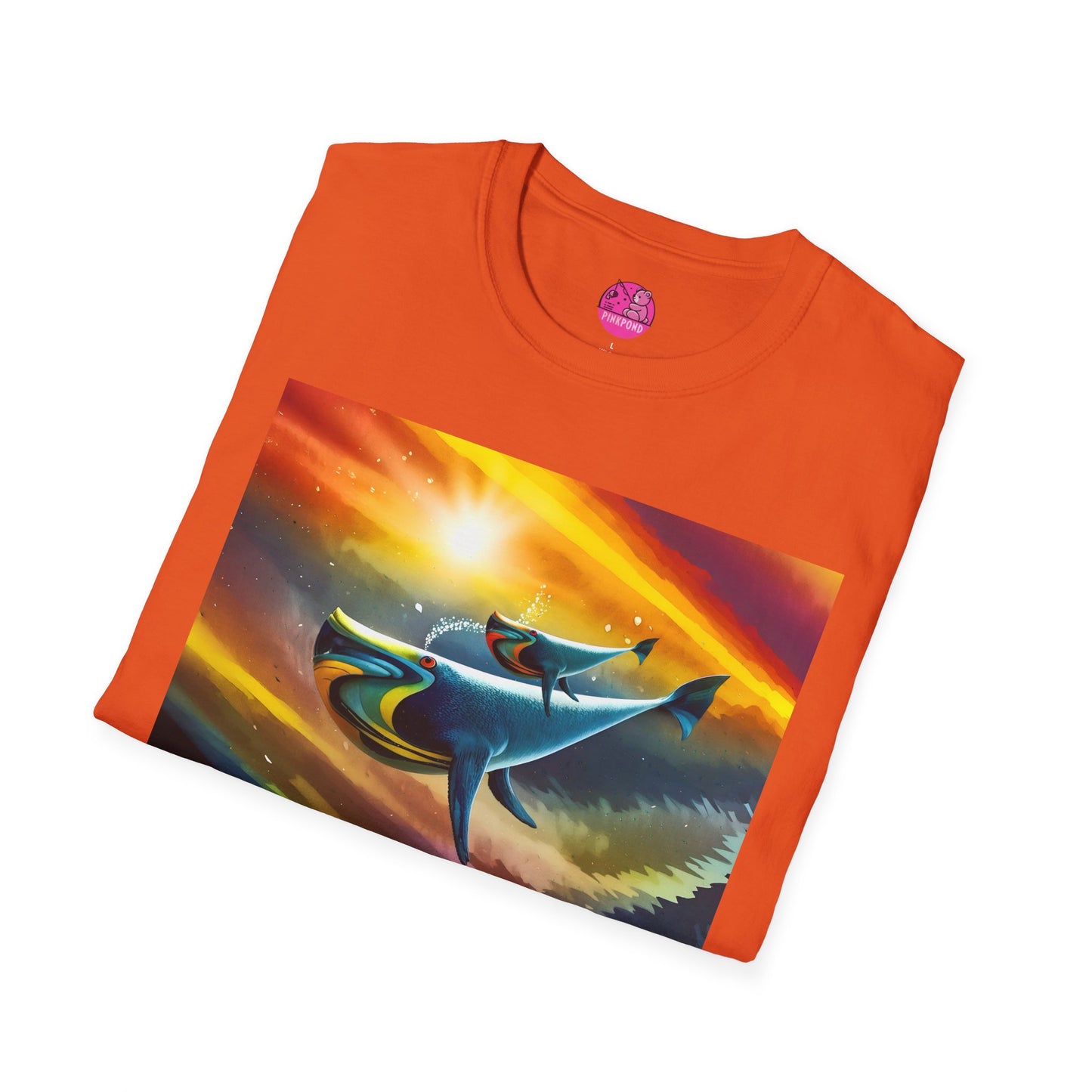 Celestial Whale Adventure T-Shirt