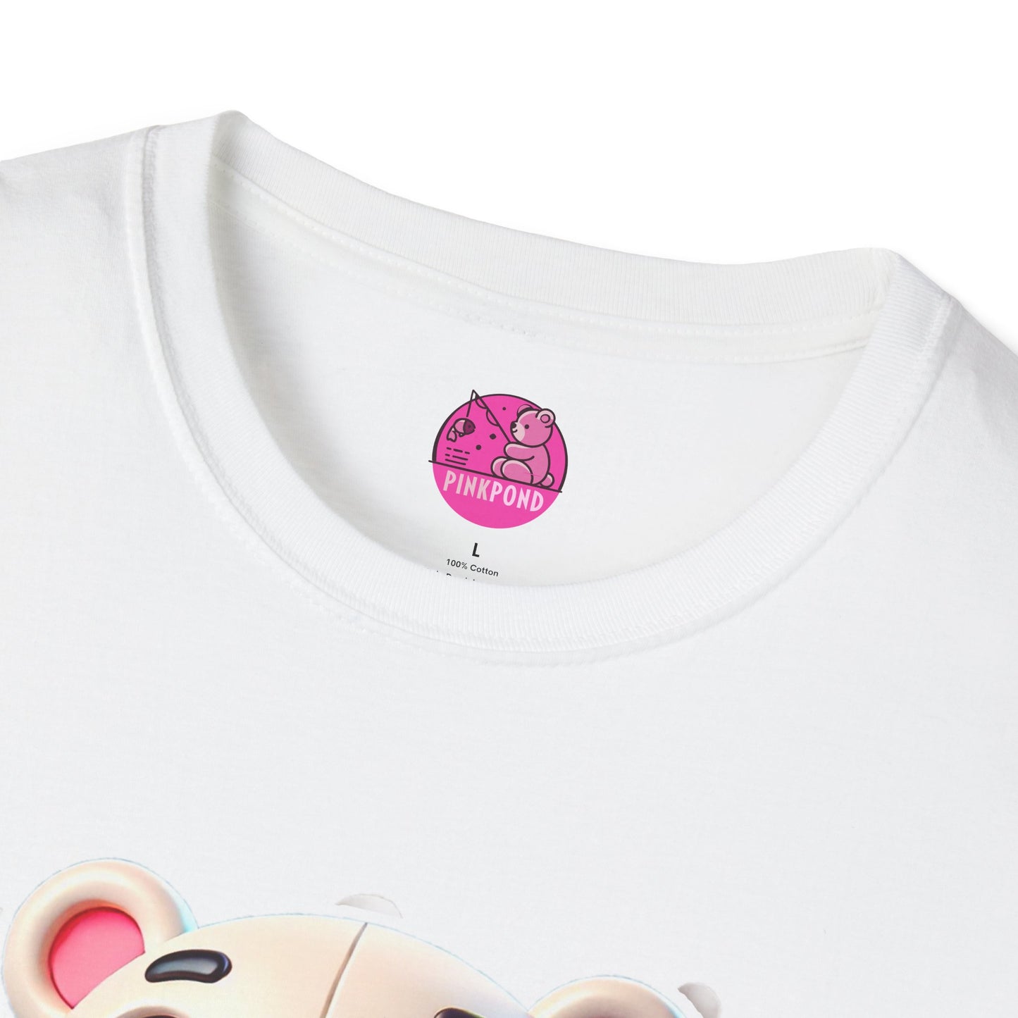 Pepe the Polar Bear T-Shirt - The Coolest Bear Around | Unisex Softstyle Tee