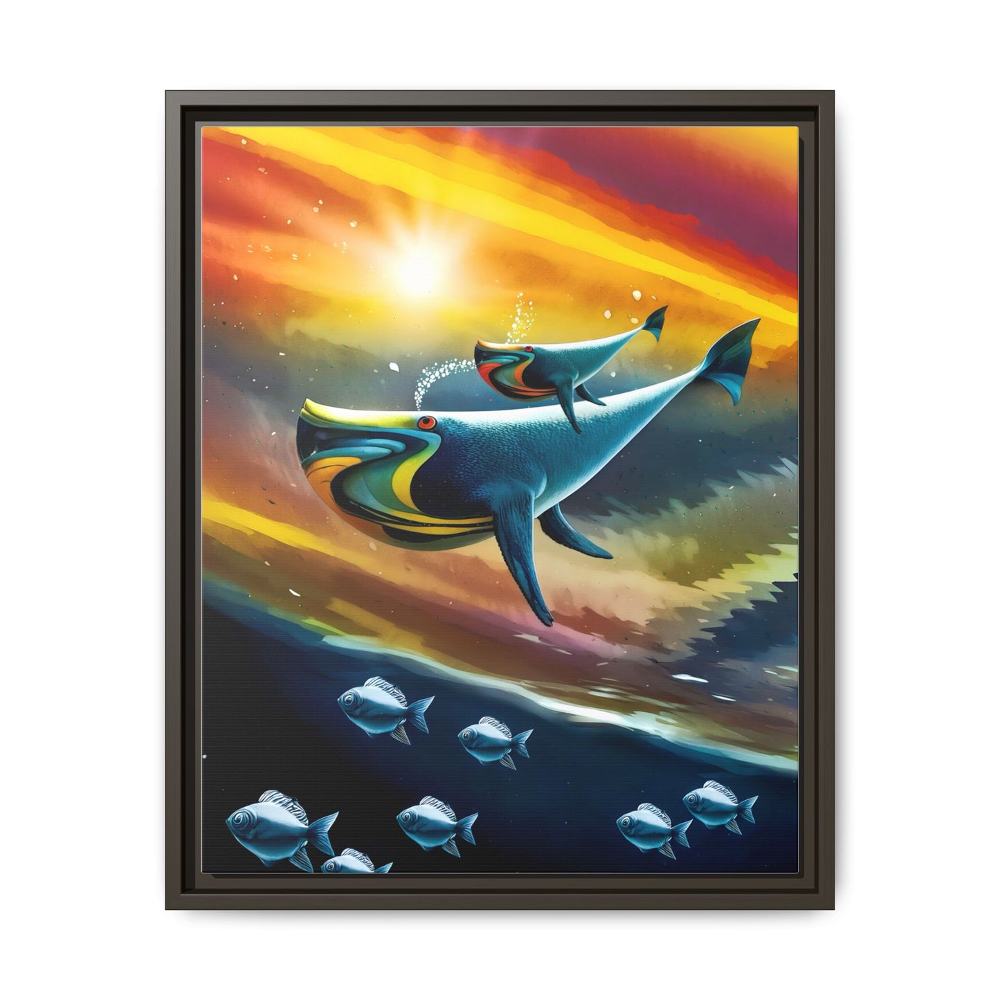 Celestial Whale by Andrew McCarter - Art Print