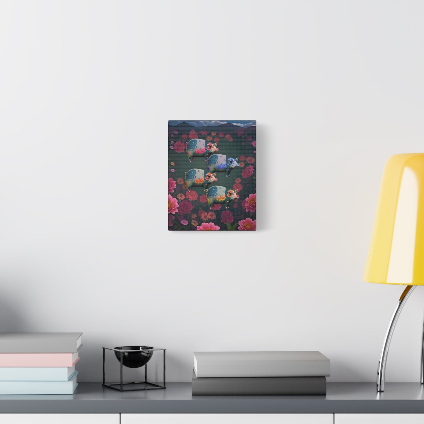 ‘Floral Flight’ Canvas Print by Andrew McCarter