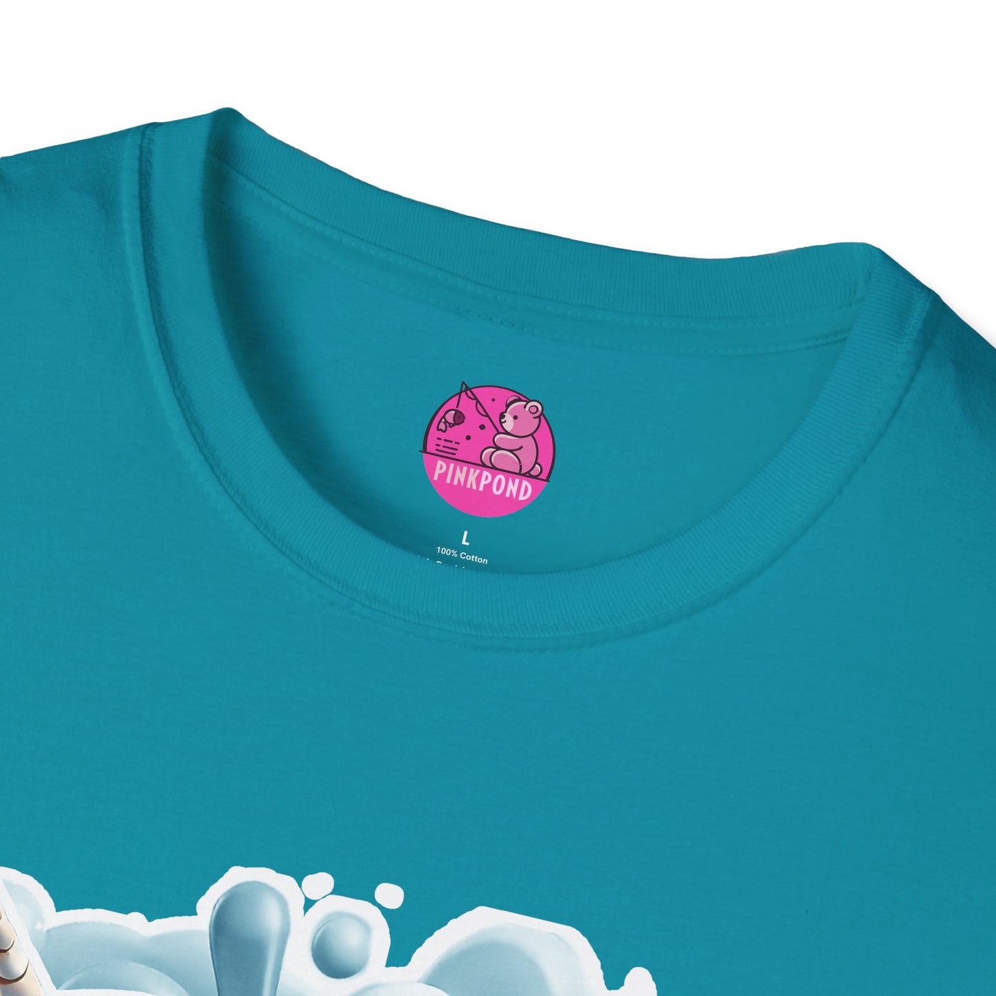 Nelly the Narwhal T-Shirt – The Ocean’s Most Magical Smile! - Unisex Softstyle Tee