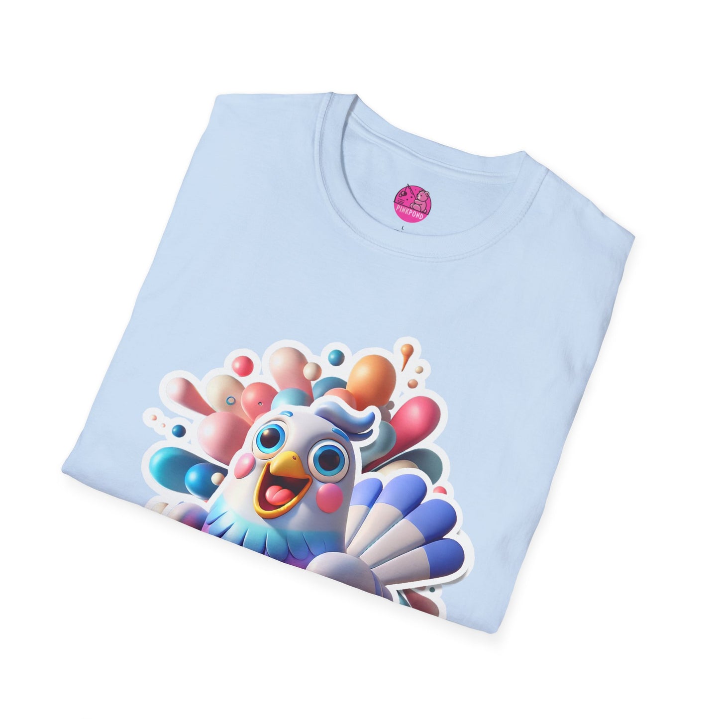Simon the Pigeon T-Shirt – The Feathered Friend You Need - Unisex Softstyle Tee