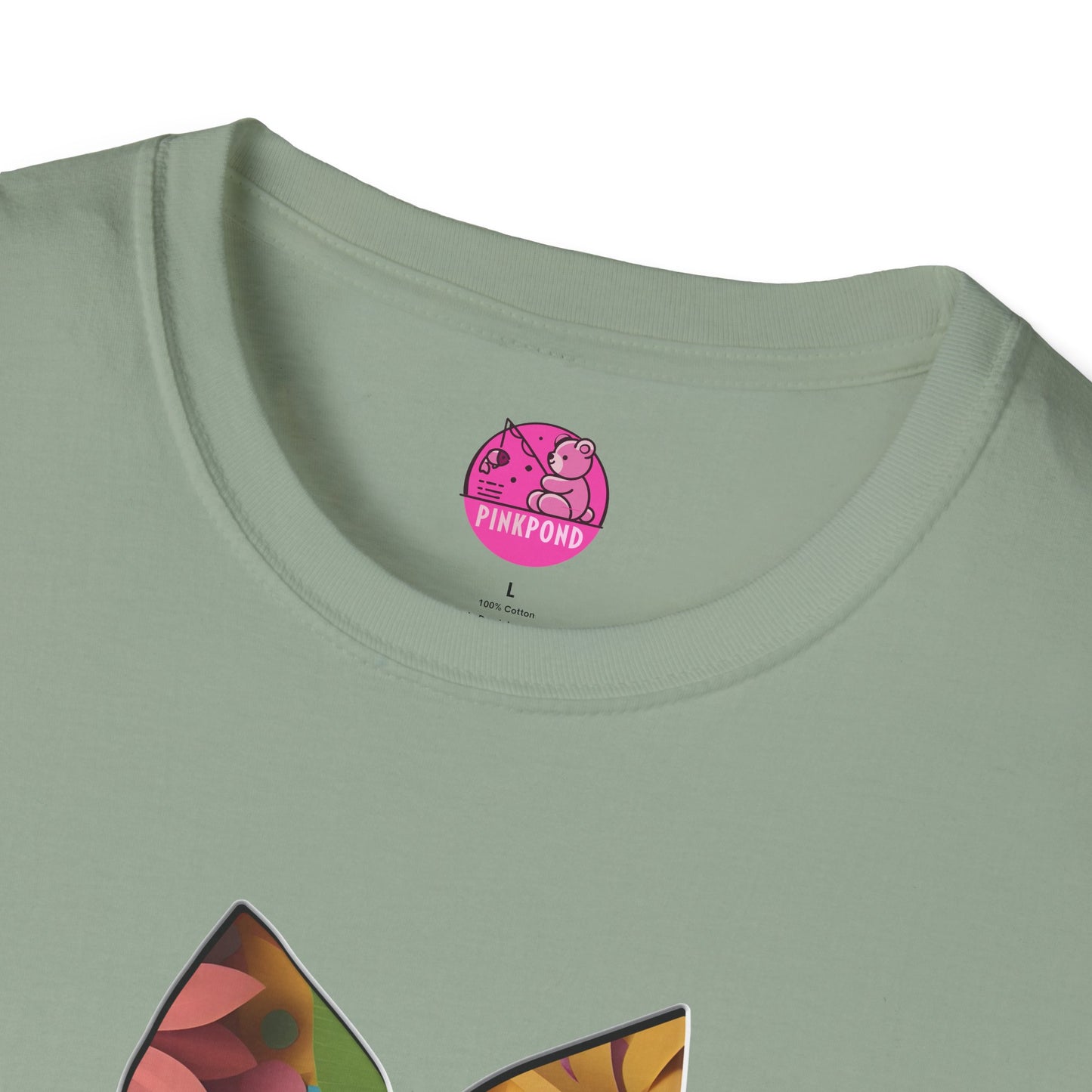 Blooming Beauty T-Shirt – A Burst of Color and Creativity- Unisex Softstyle Tee