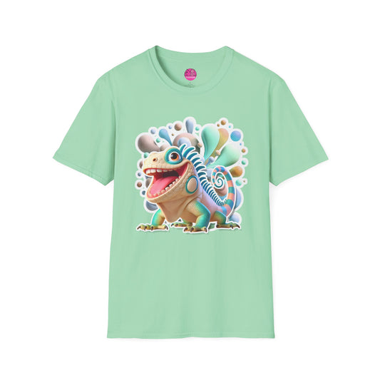 Iggy the Iguana T-Shirt – The King of Cool! - Unisex Softstyle Tee