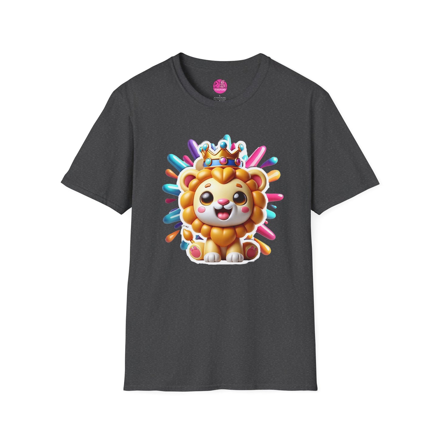 Leon the Lion King Unisex T-Shirt - Fun and Funky Jungle Tee