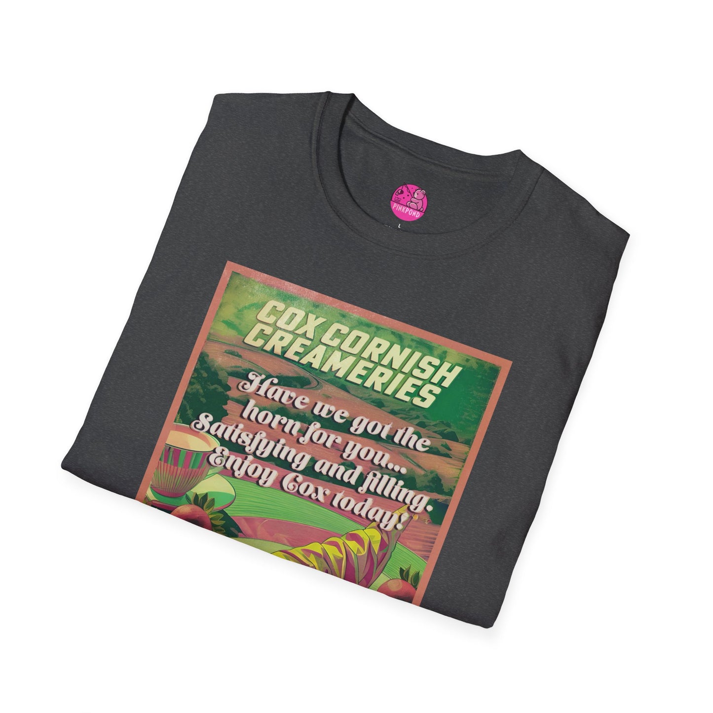 Saucy Vintage Cox Creameries - Satisfy Your Cravings T-Shirt