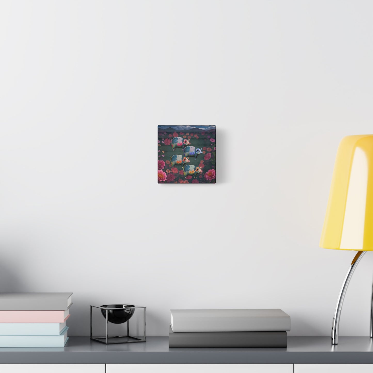 ‘Floral Flight’ Canvas Print by Andrew McCarter