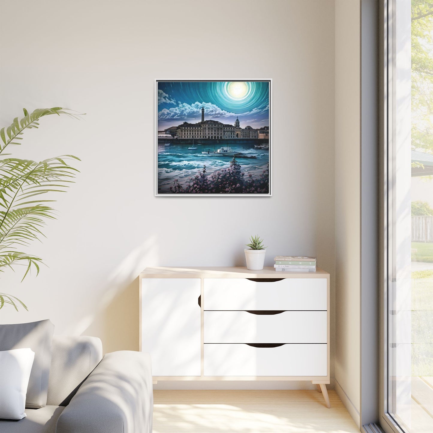 Tides of Time – Royal William Yard by Andrew McCarter - Canvas Print