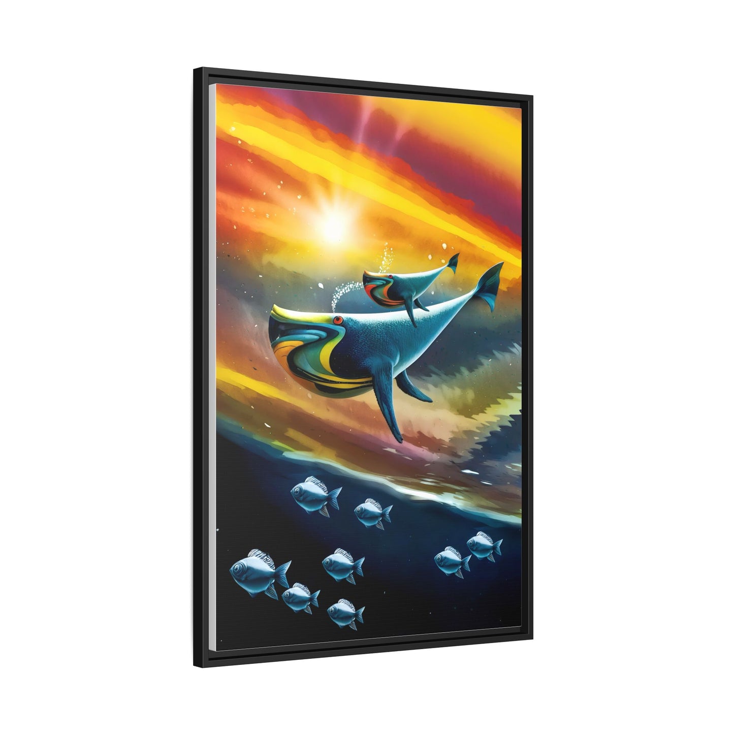 Celestial Whale by Andrew McCarter - Art Print