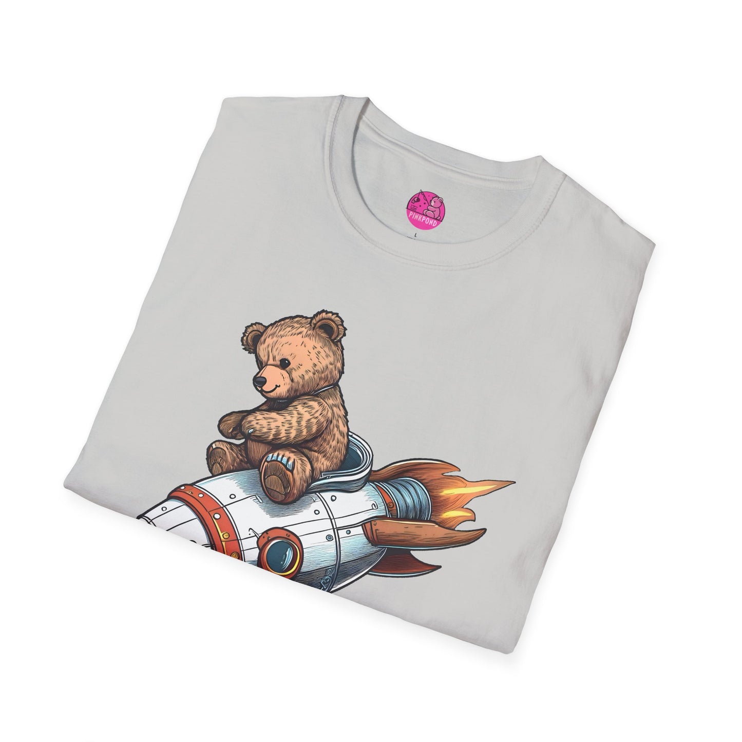 Rocket Bear Style 2 Unisex T-Shirt Design for Bear Fans