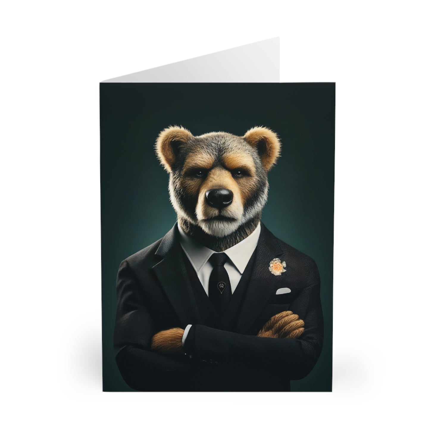 Greeting Cards (5 Pack) - The Boss PinkPond Design