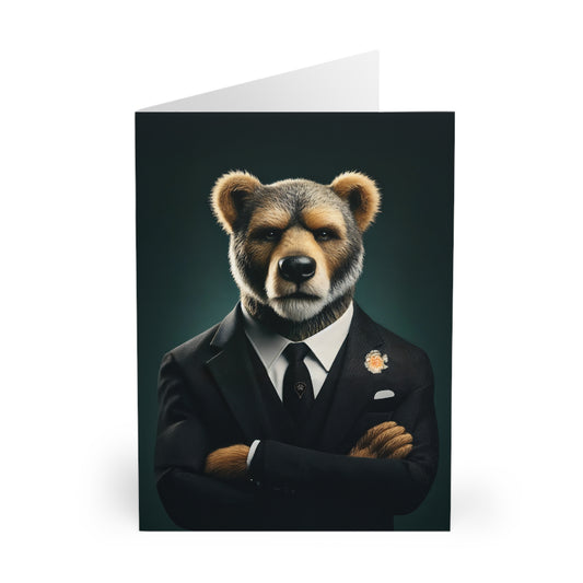 Greeting Cards (5 Pack) - The Boss PinkPond Design