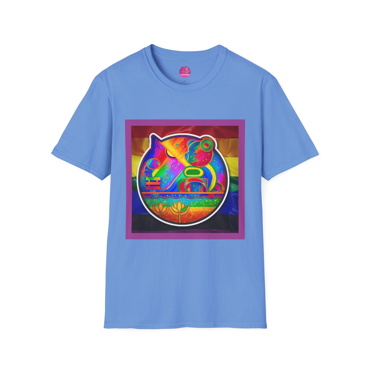 Abstract Bear Pride T-Shirt