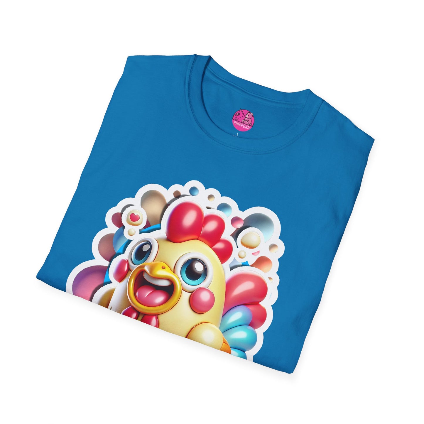 Colin Cockerel Tee - Fun Rooster Graphic Unisex T-Shirt