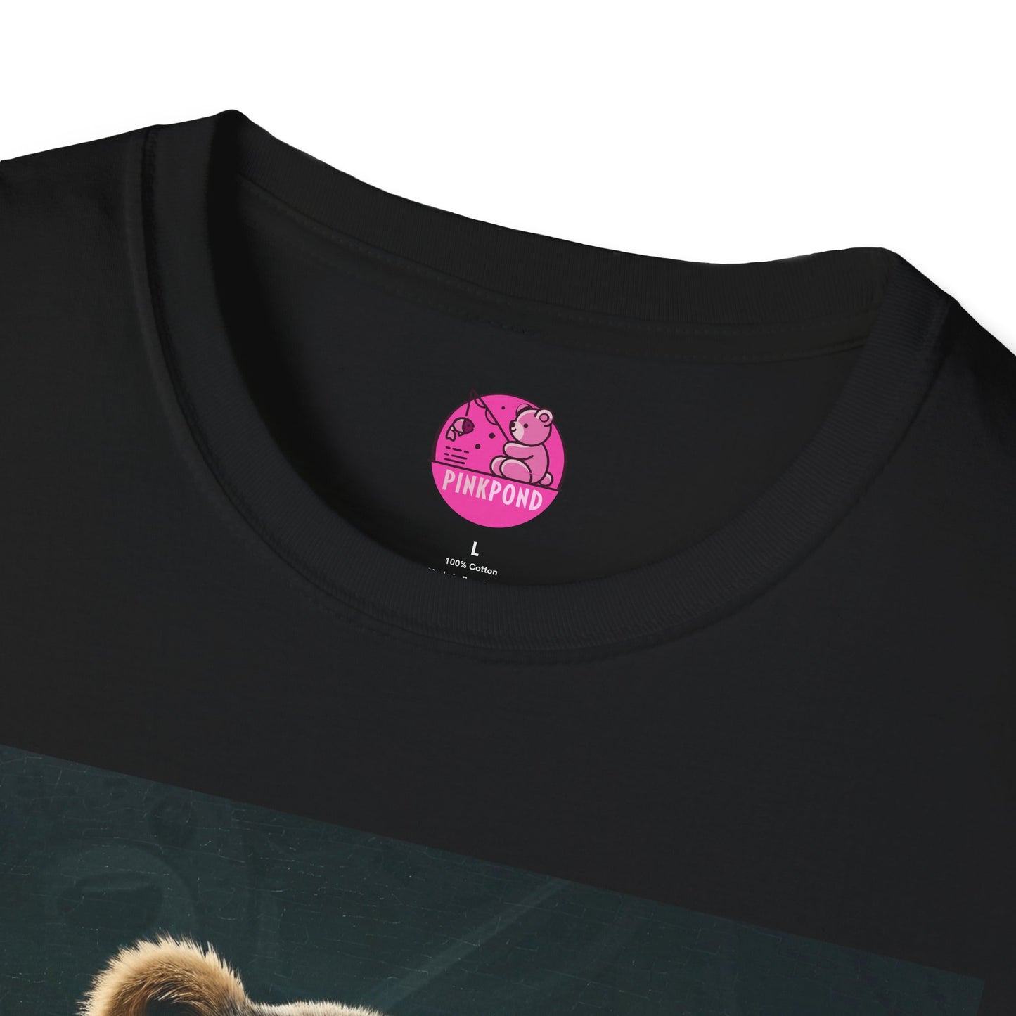 Boss Bear Graphic Tee - Unisex Softstyle T-Shirt for Power Players