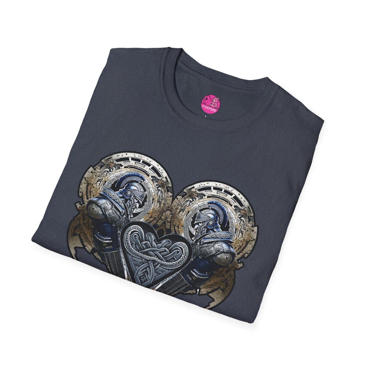 Cybernetic Trojan – Twin Guardians of the Heart T-shirt