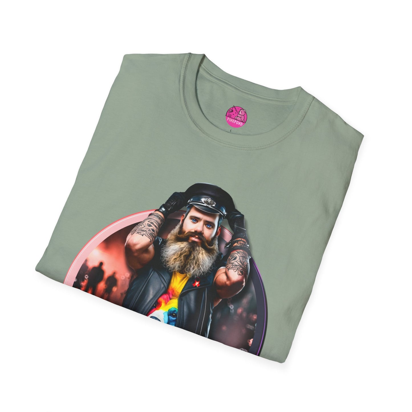 Leather Bear Power T-Shirt