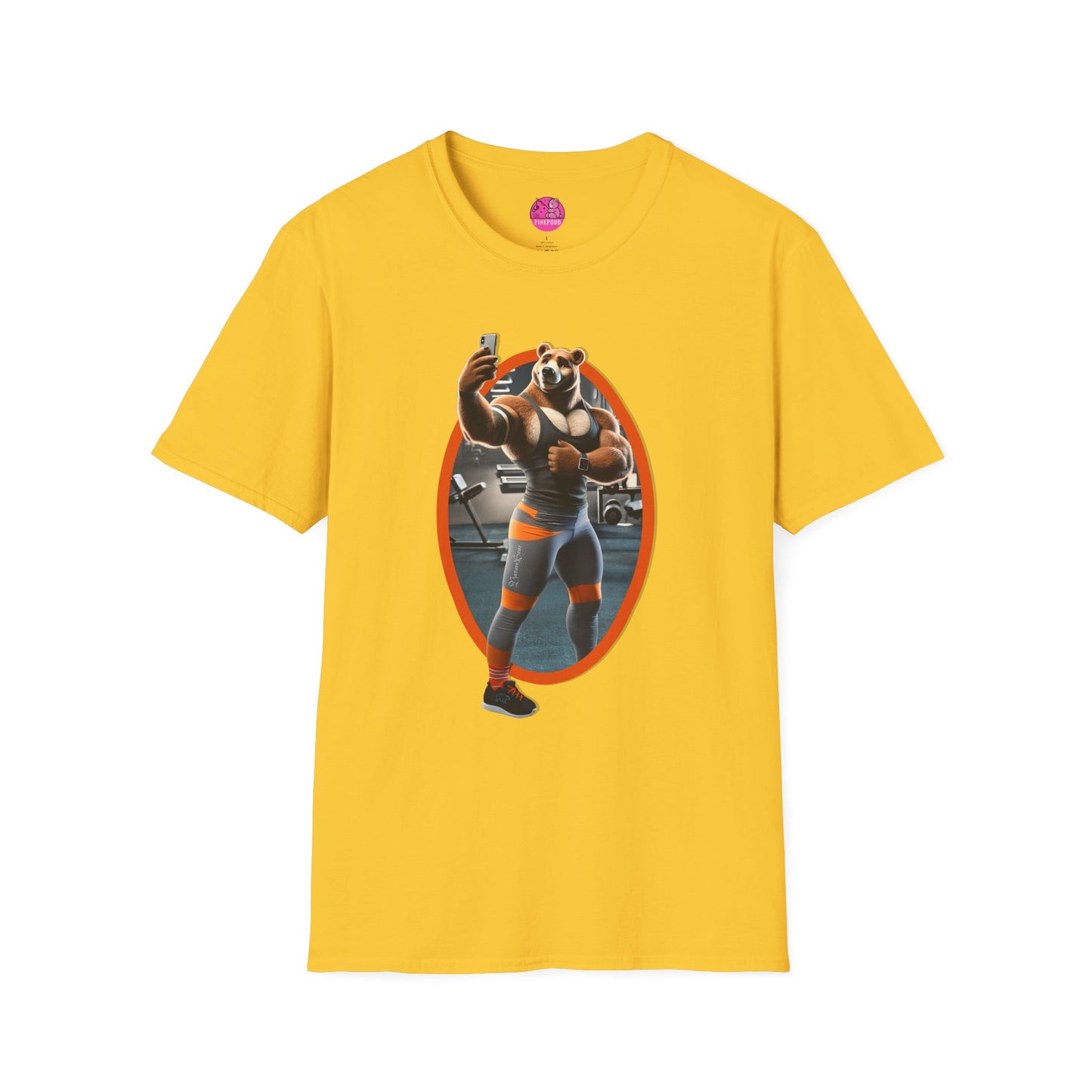 Lycra Gym Bear T-Shirt