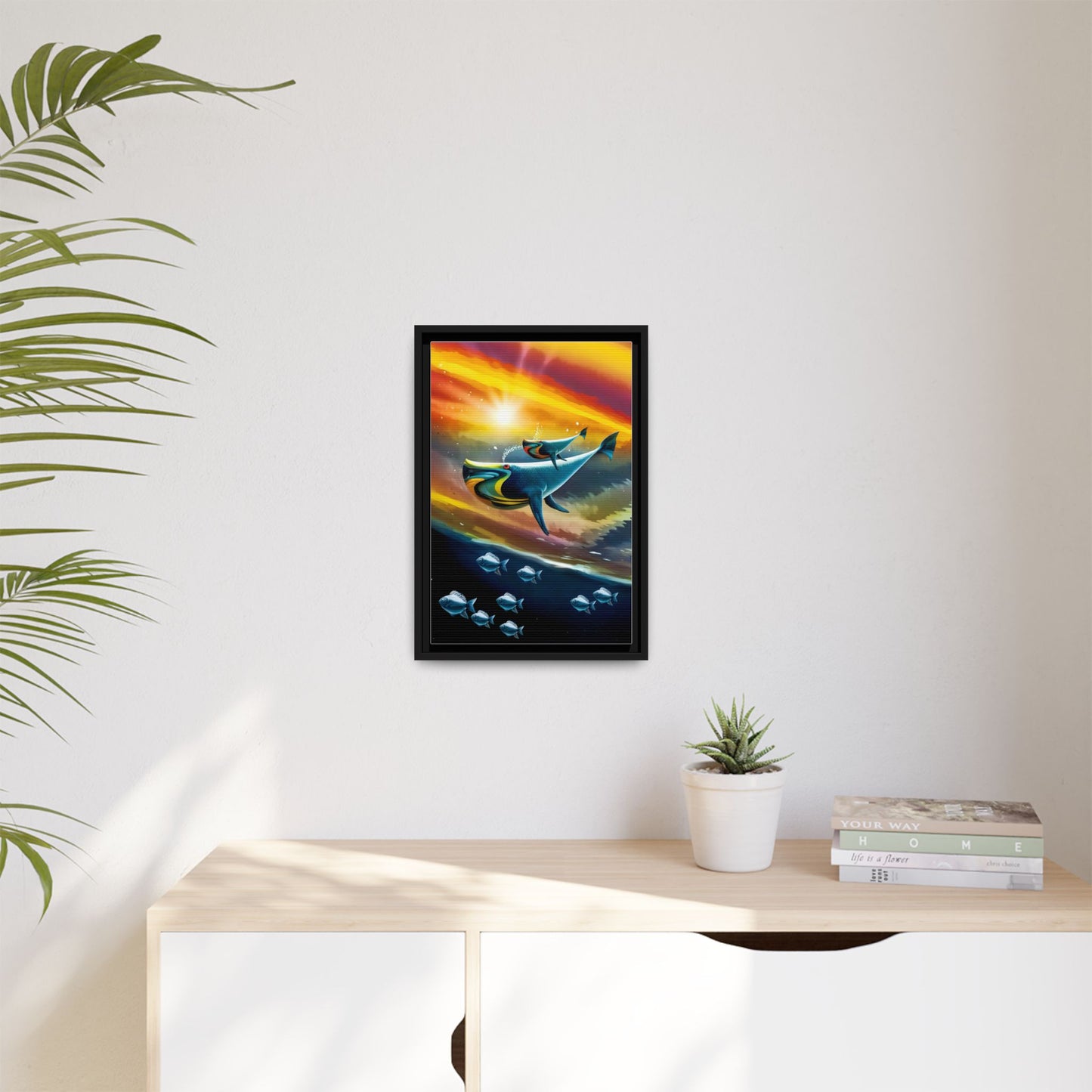 Celestial Whale by Andrew McCarter - Art Print