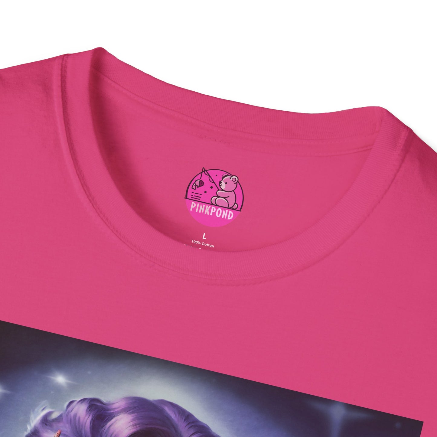 Dame Edna Bulldog T-Shirt - Fabulous & Fetching Unisex Softstyle Tee for Dog Lovers and Drag Fans