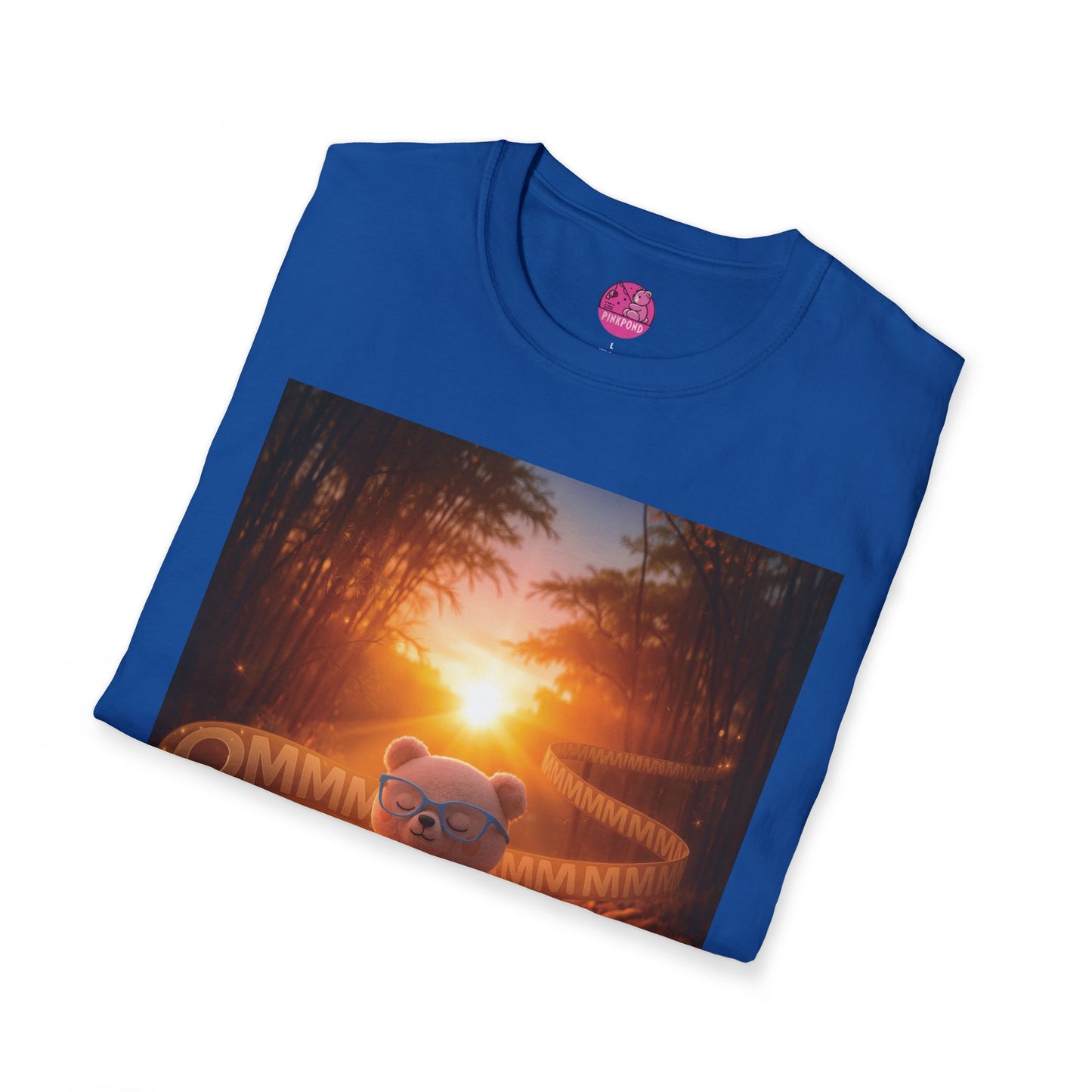 Meditating Bear Golden Hour T-Shirt