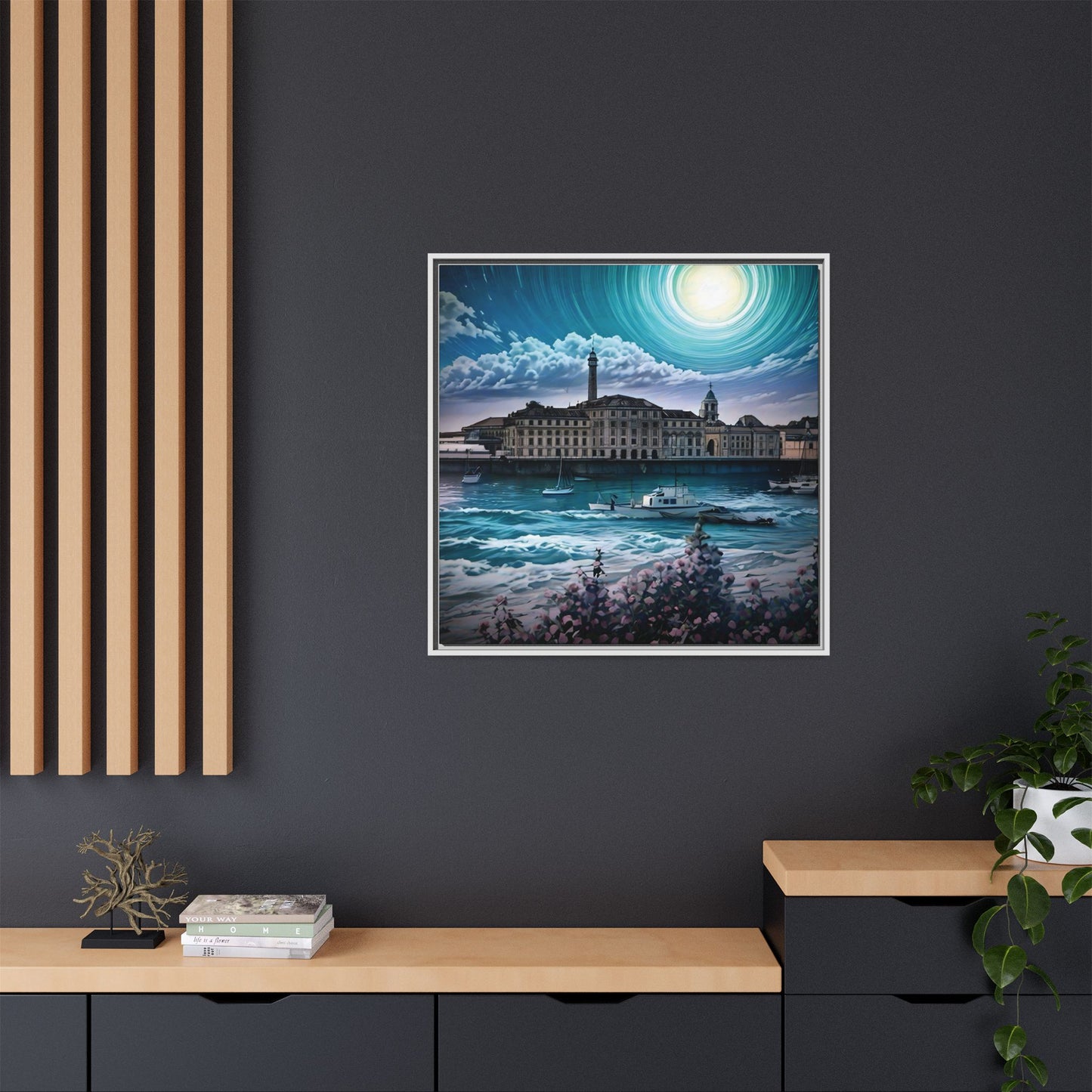 Tides of Time – Royal William Yard by Andrew McCarter - Canvas Print
