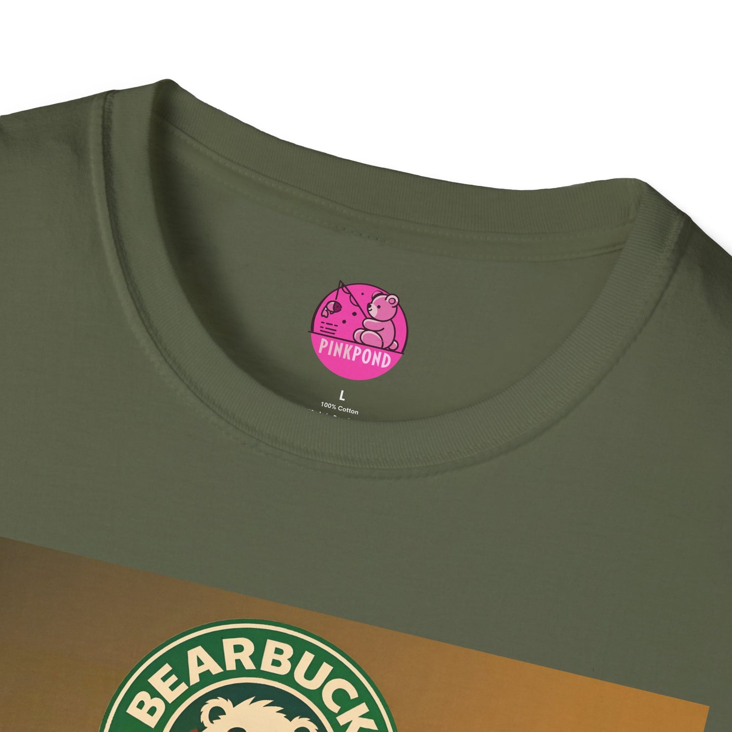 Vintage Bearbucks Coffee Unisex T-Shirt - So Thick and Creamy Retro Tee for Café Lovers