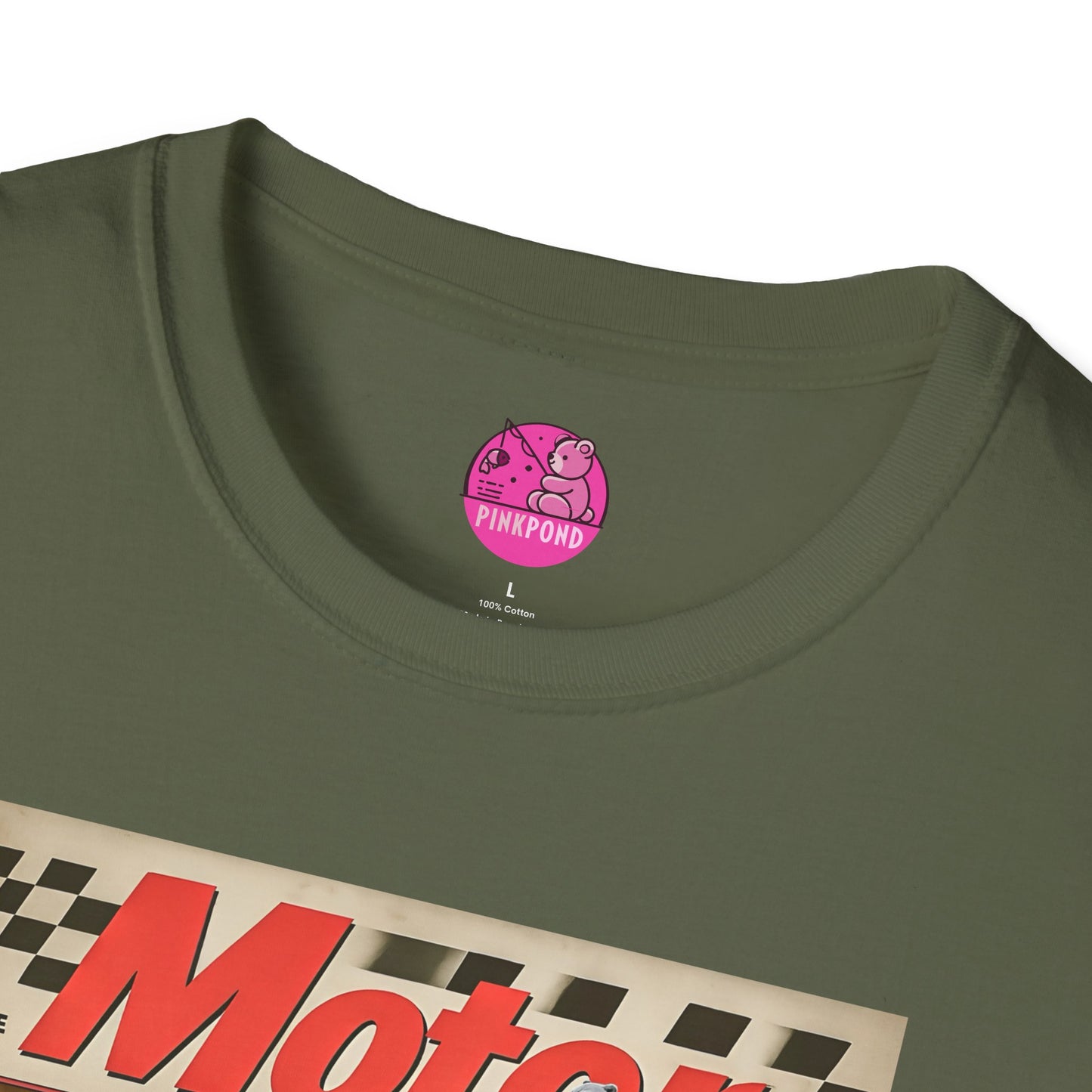 Bear Retro 1950s Motor Magazine T-Shirt